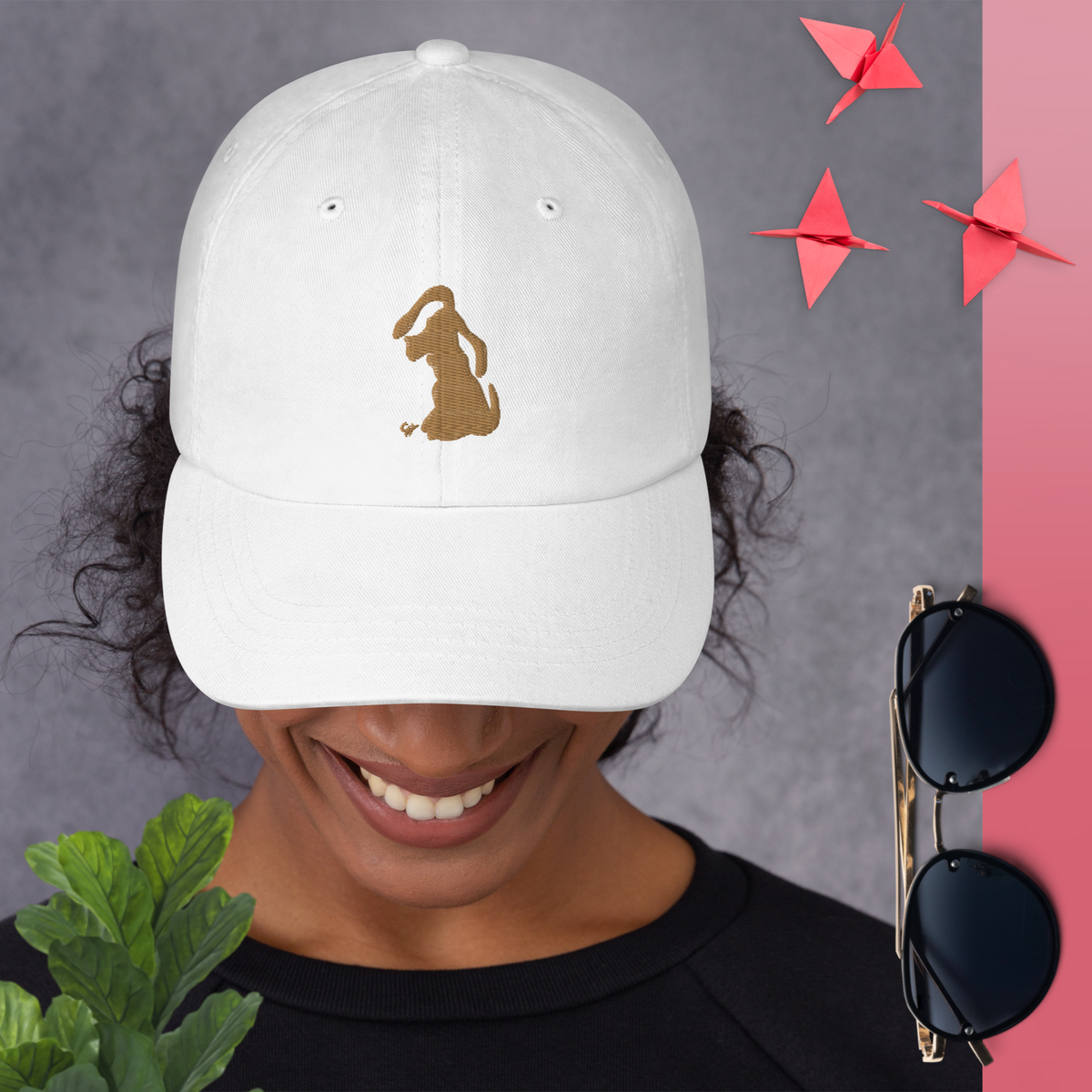 Old Gold Dog Lover! Premium Dad Hat