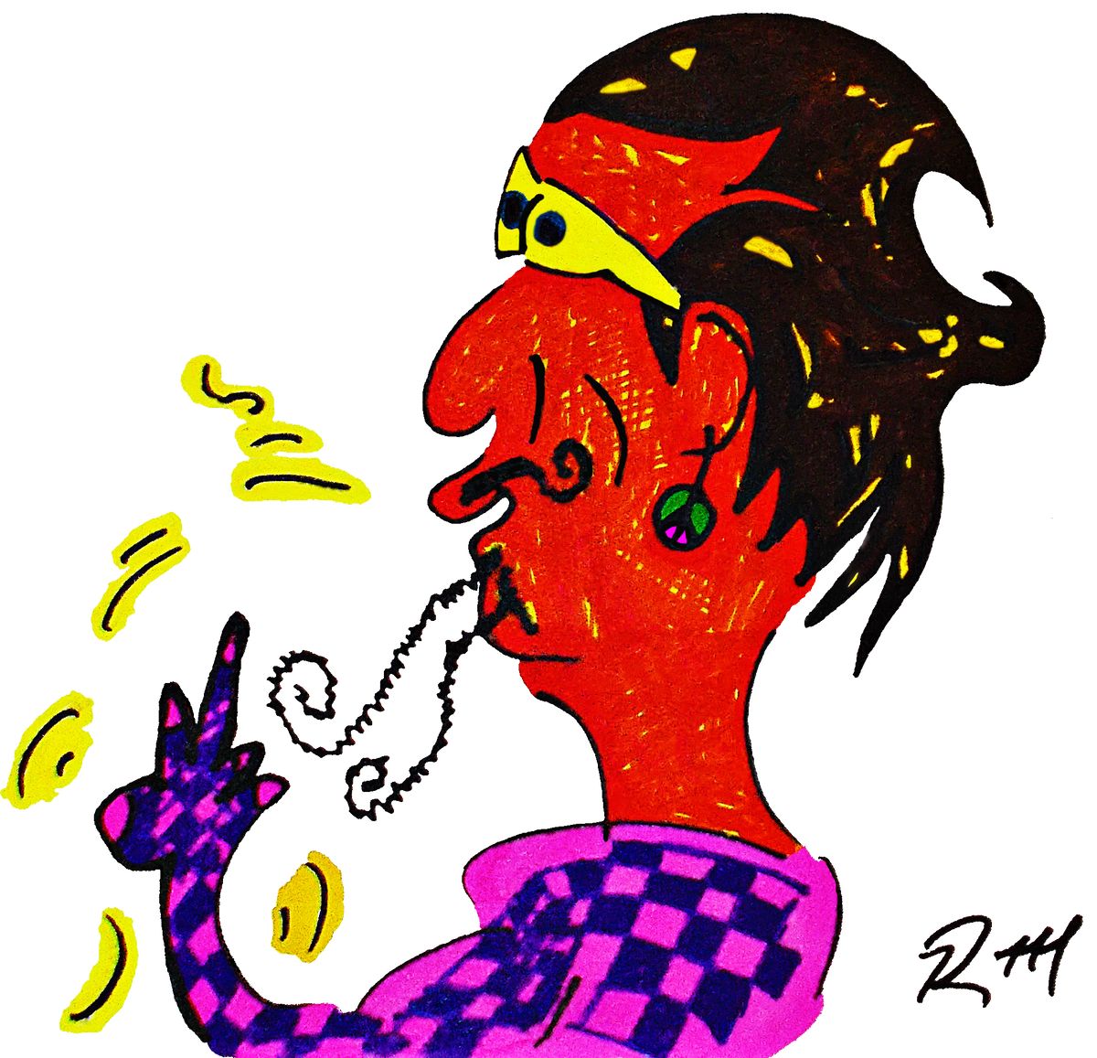 Mad Italian Gypsy! Mug with Color Inside