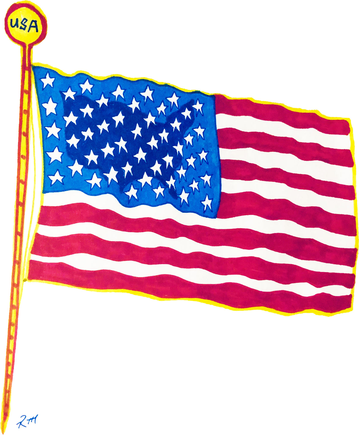 Captured USA Flag! Unisex Classic Tee