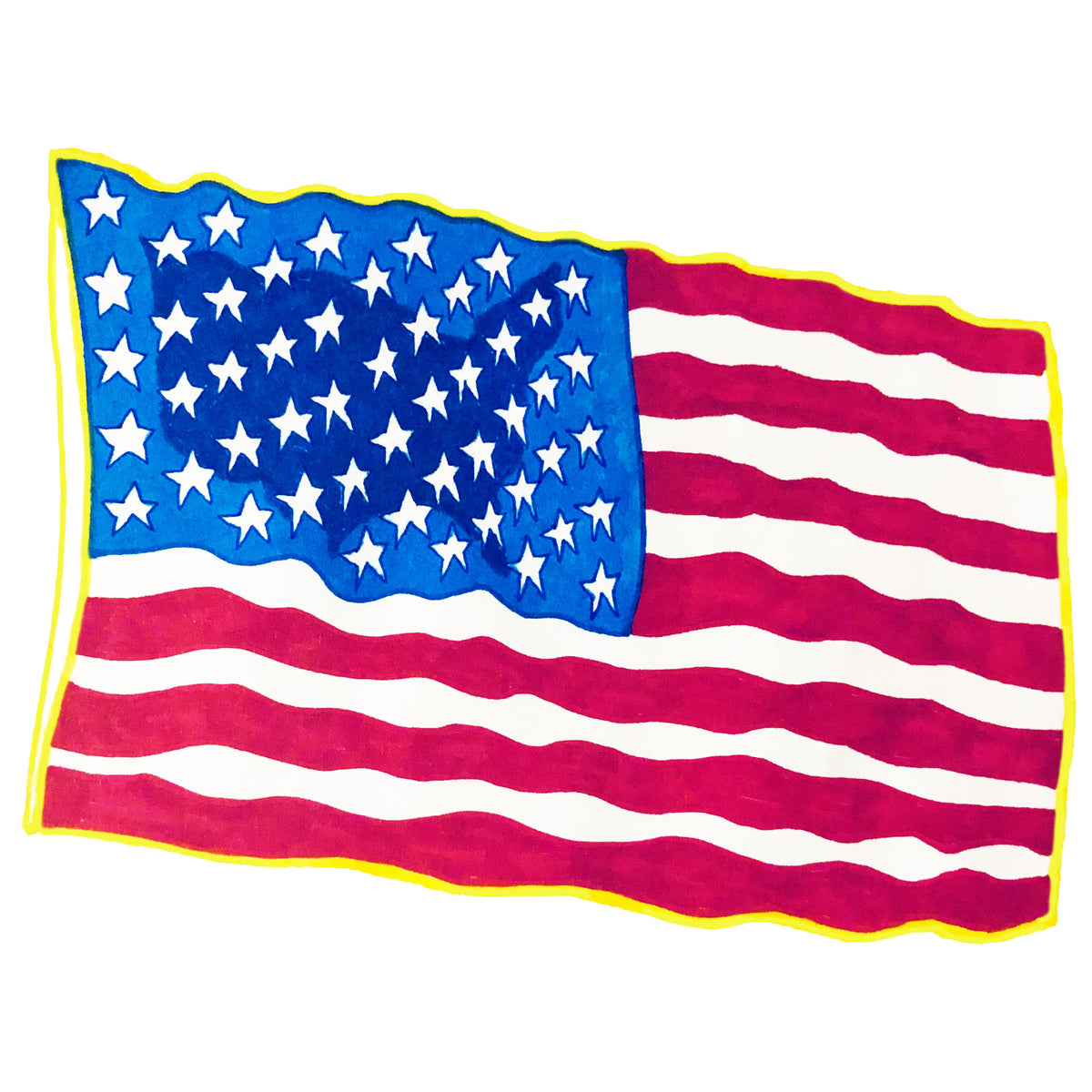 USA Flag Symbolizes Freedom! Unisex T-Shirt Dark Colors