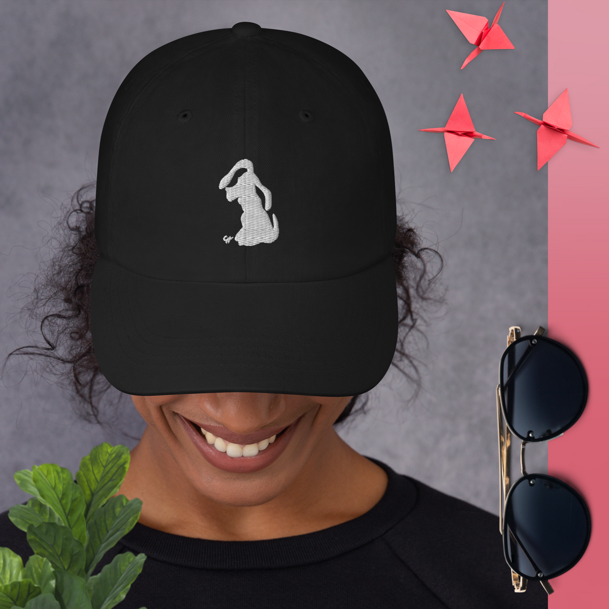 White Dog Lover! Premium Dad Hat