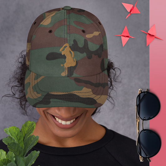 Old Gold Dog Lover! Premium Dad Hat