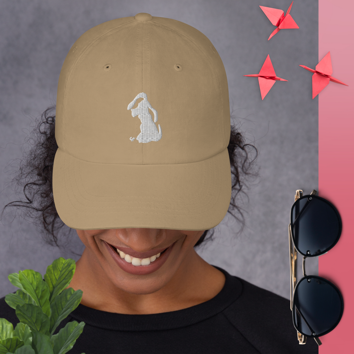 White Dog Lover! Premium Dad Hat