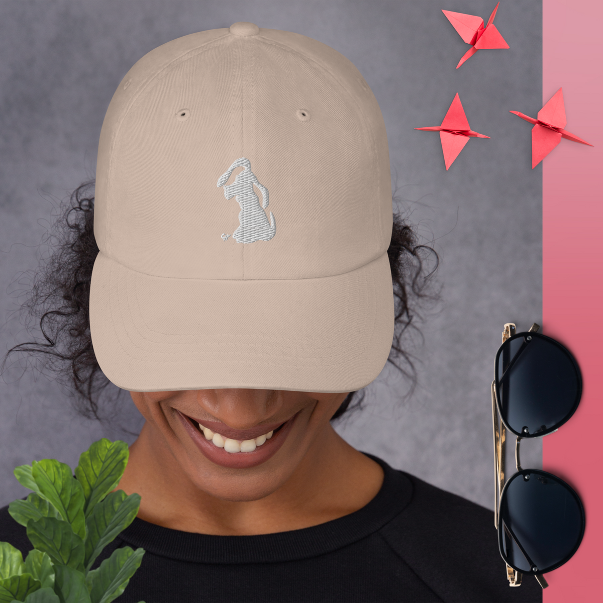 White Dog Lover! Premium Dad Hat