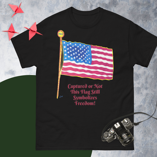 Captured USA Flag! Unisex Classic Tee