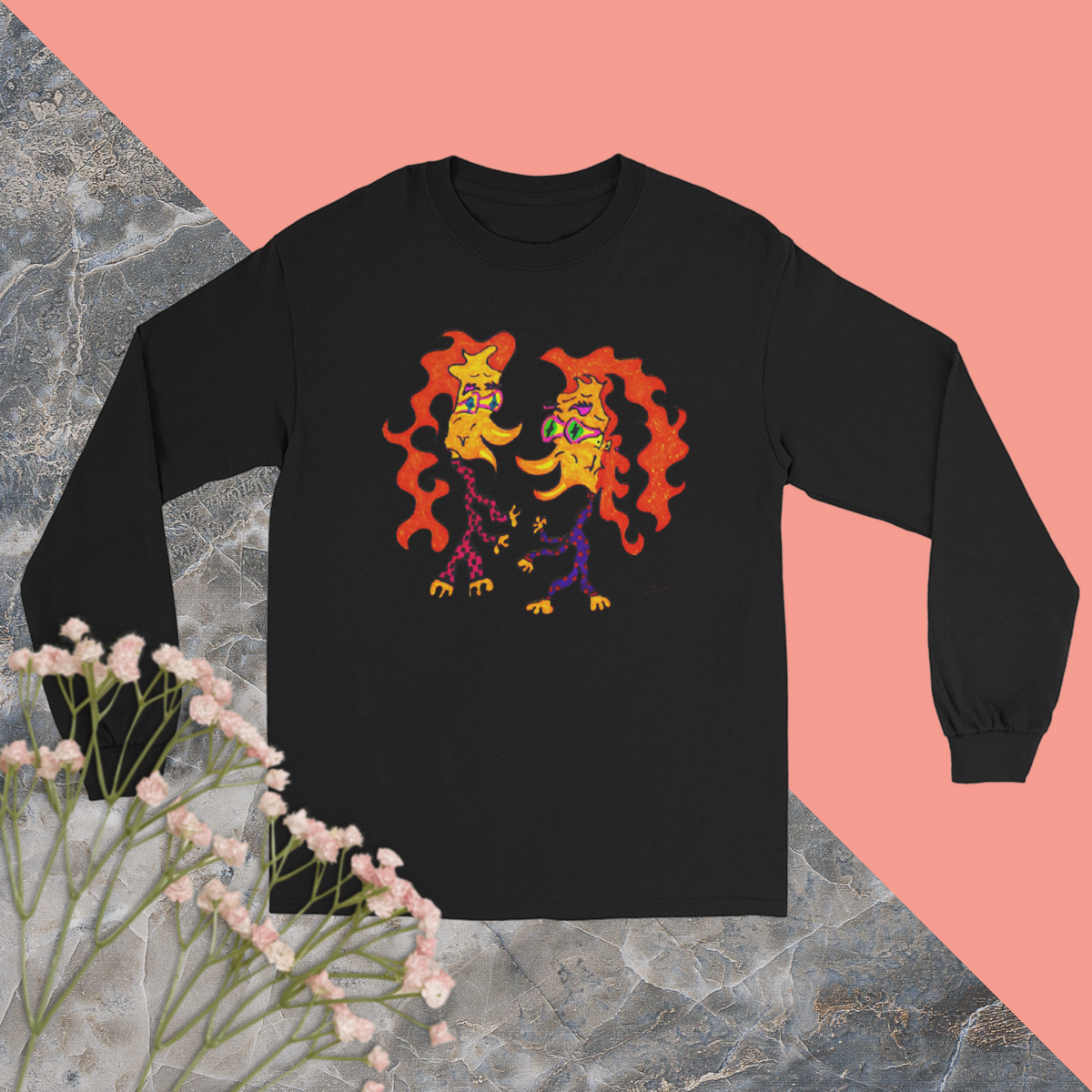 Dance Party Girls! Unisex Long Sleeve Shirt