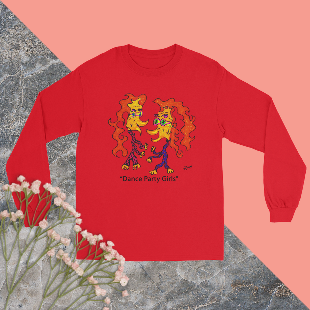 Dance Party Girls! Unisex Long Sleeve Shirt