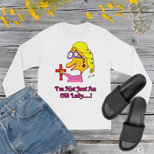 Hippie Grandma! Unisex Long Sleeve Shirt