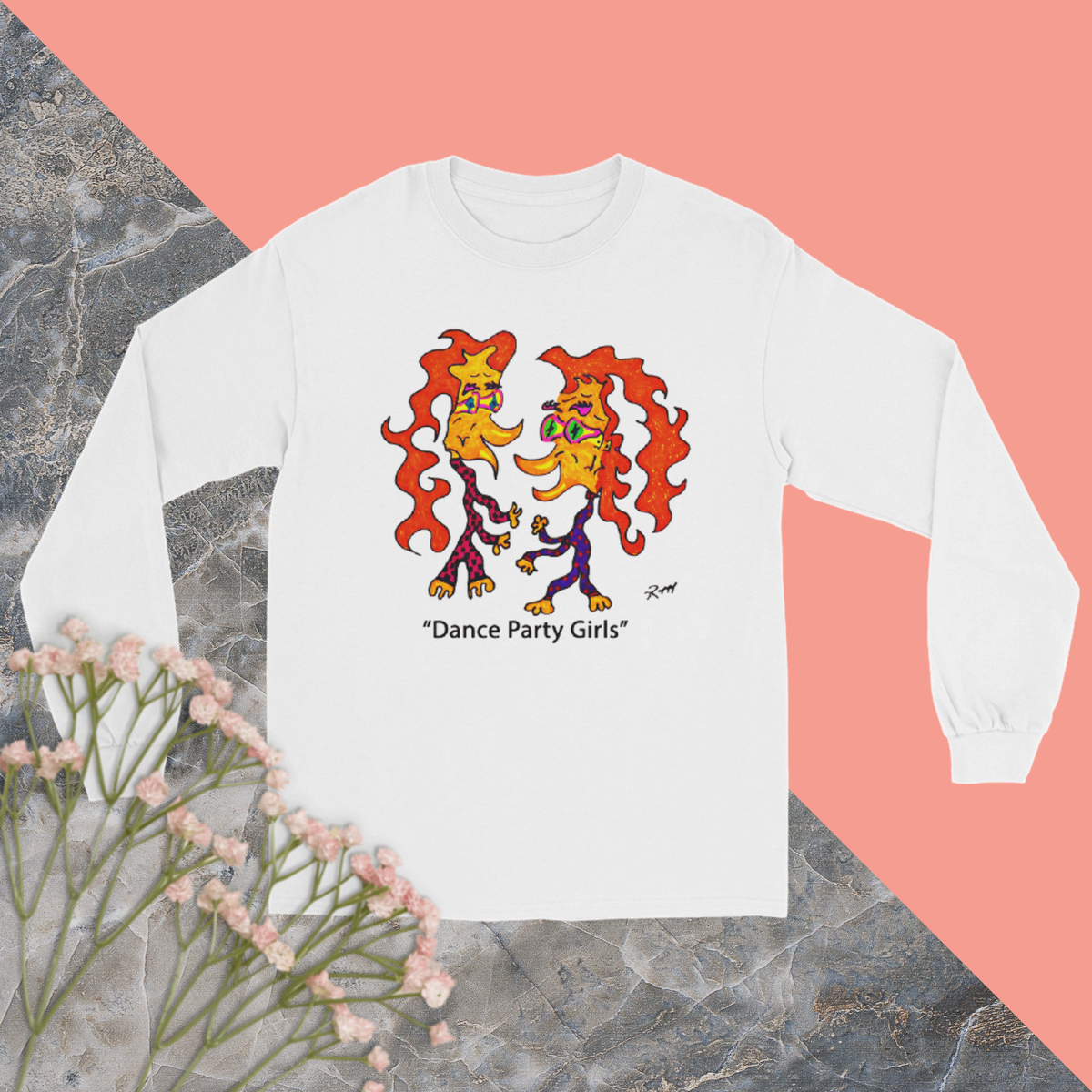 Dance Party Girls! Unisex Long Sleeve Shirt
