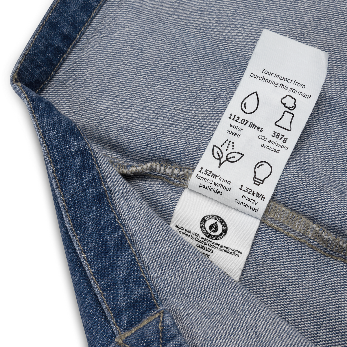 Dregs On Fire! Organic Denim Tote Bag
