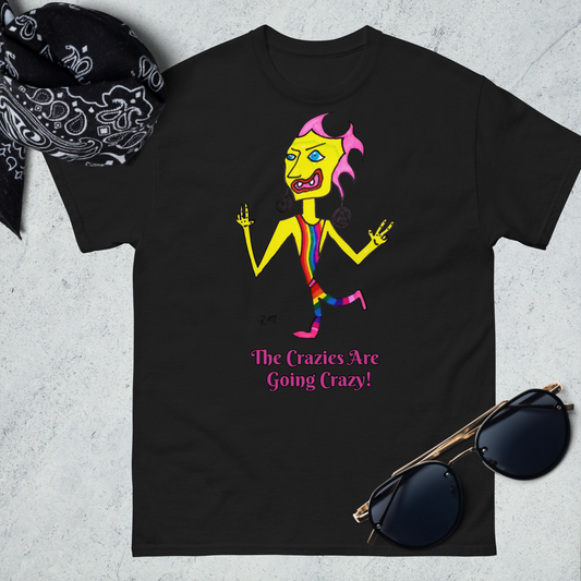 Rainbow Crazy Dance! Unisex Classic Tee Neutral Colors