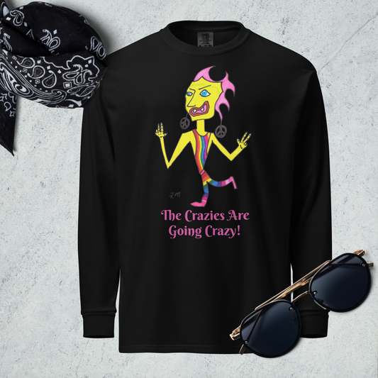 Rainbow Crazy Dance! Heavyweight Long Sleeve Shirt