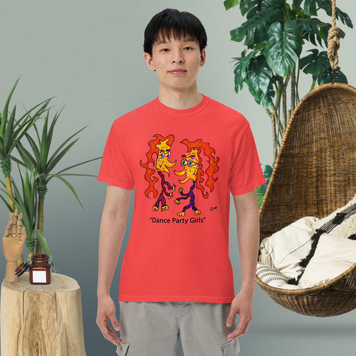 Dance Party Girls! Unisex Heavyweight T-Shirt