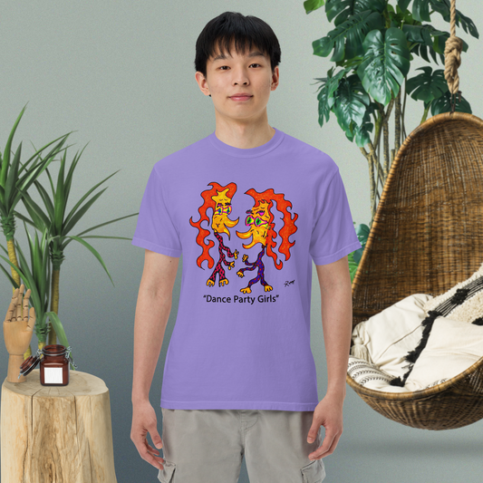 Dance Party Girls! Unisex Heavyweight T-Shirt