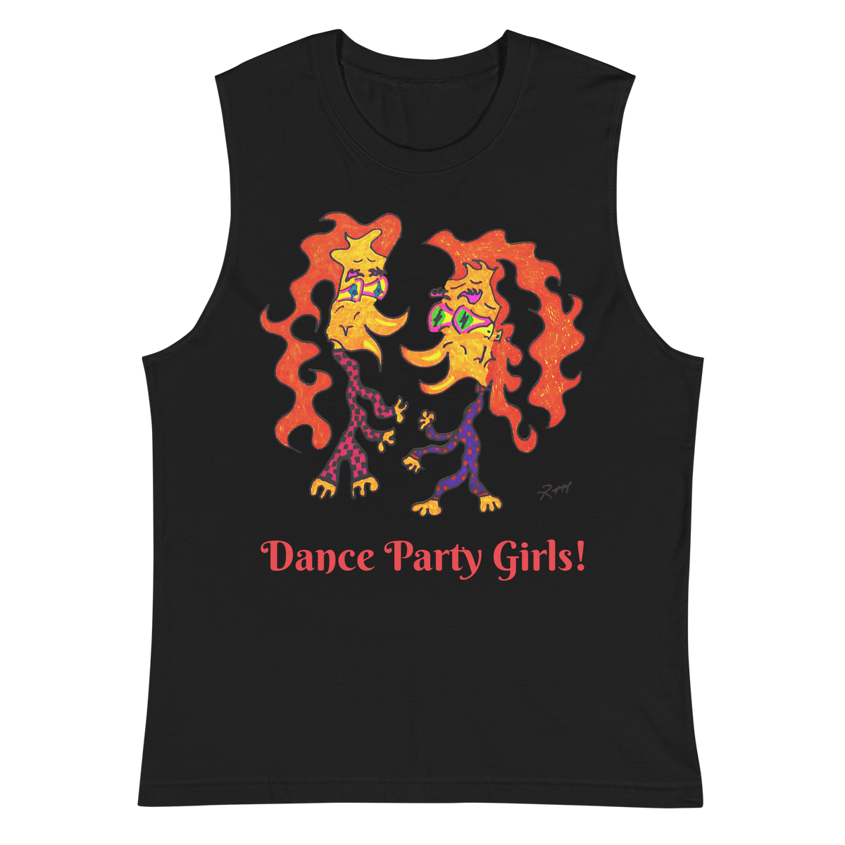 Dance Party Girls! Unisex Muscle Shirt