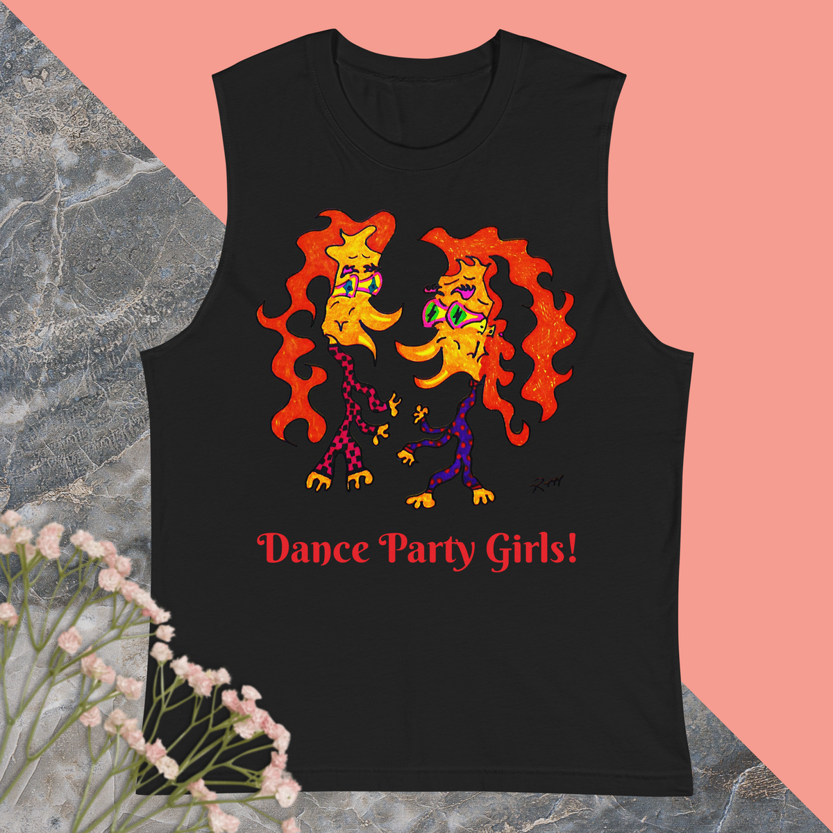 Dance Party Girls! Unisex Muscle Shirt