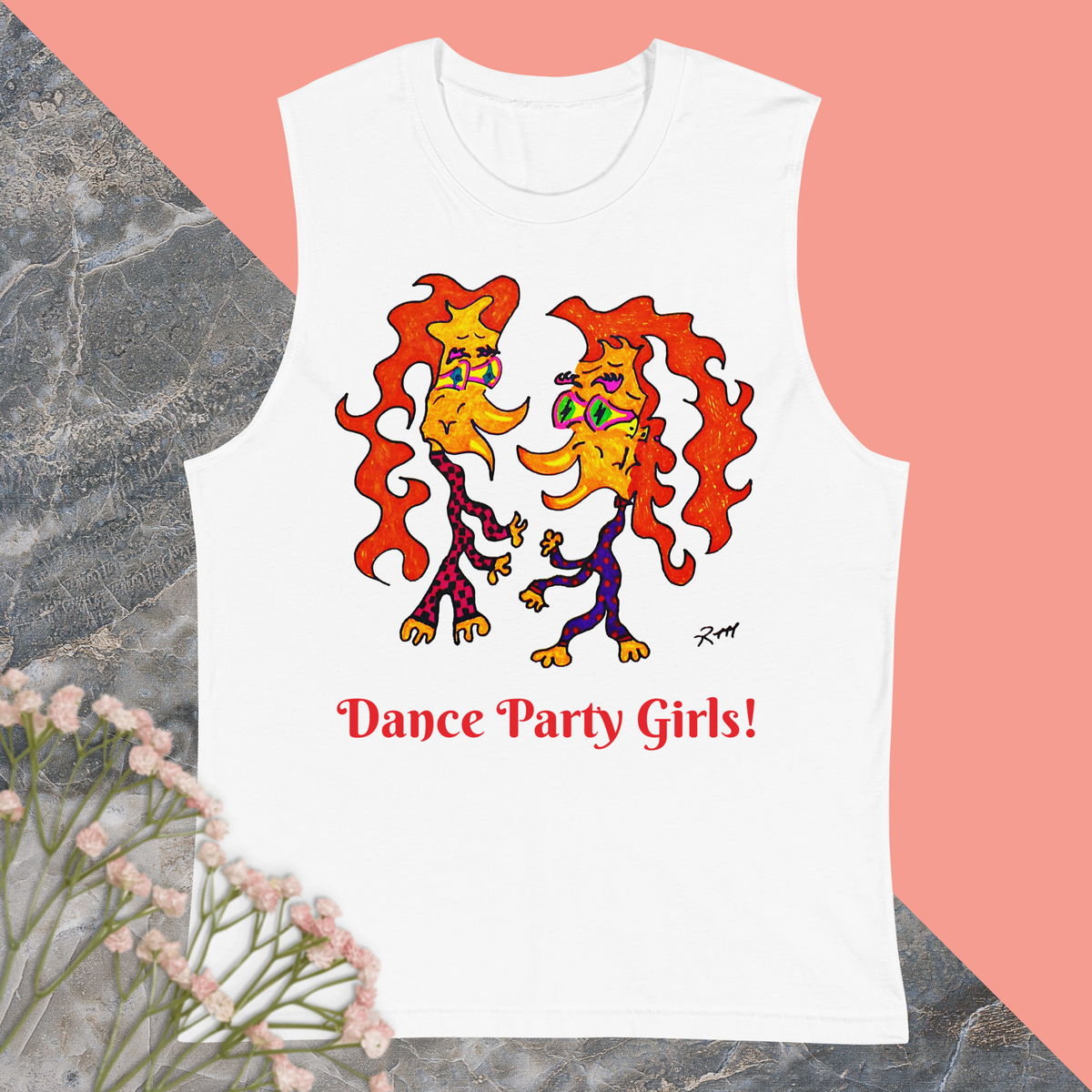 Dance Party Girls! Unisex Muscle Shirt