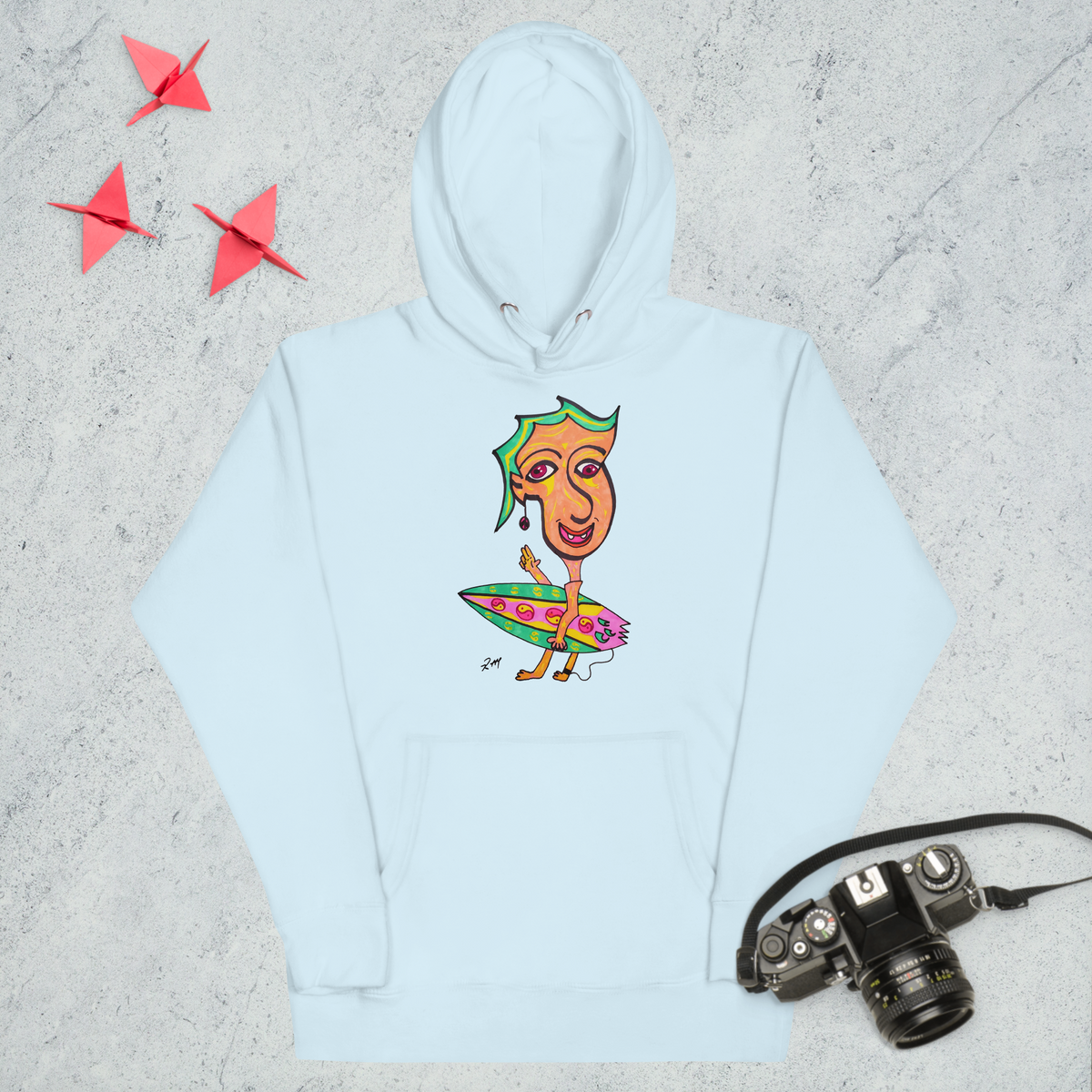 Happy Surfer! Unisex Hoodie