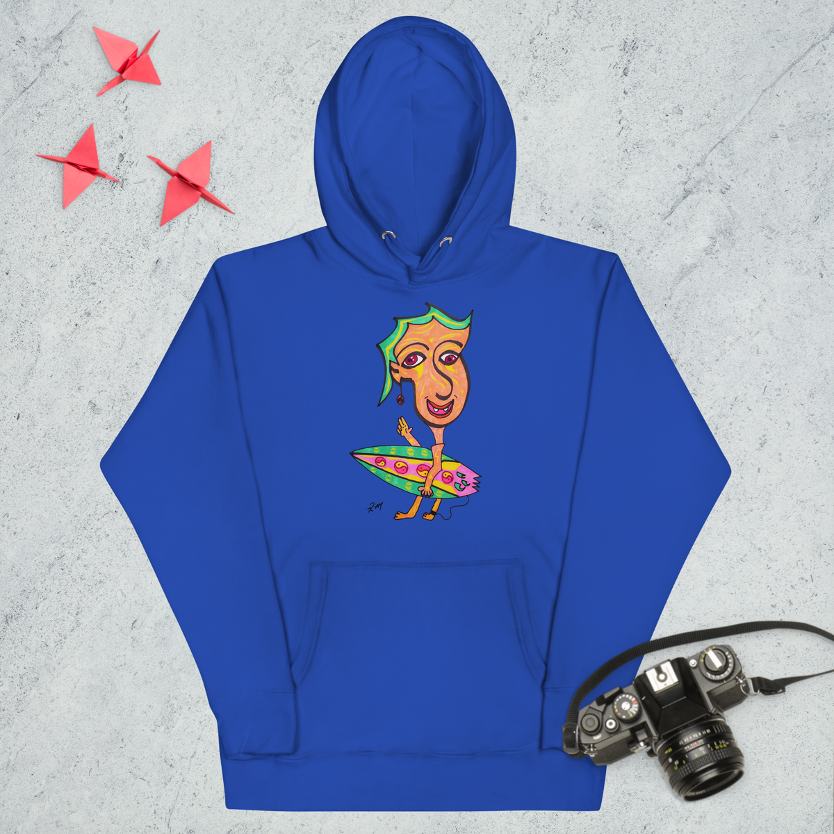 Happy Surfer! Unisex Hoodie
