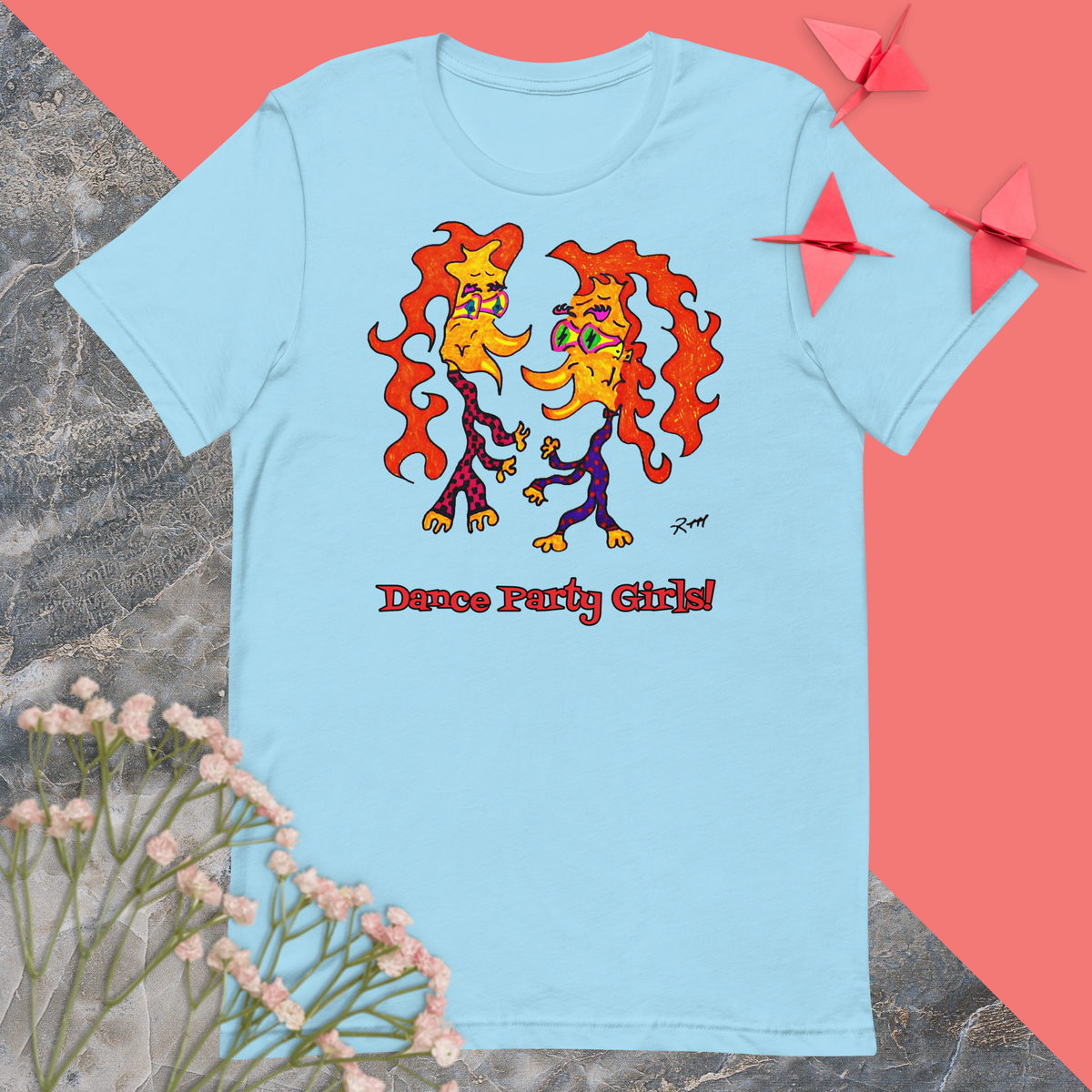 Dance Party Girls! Unisex T-Shirt-Pastel Colors