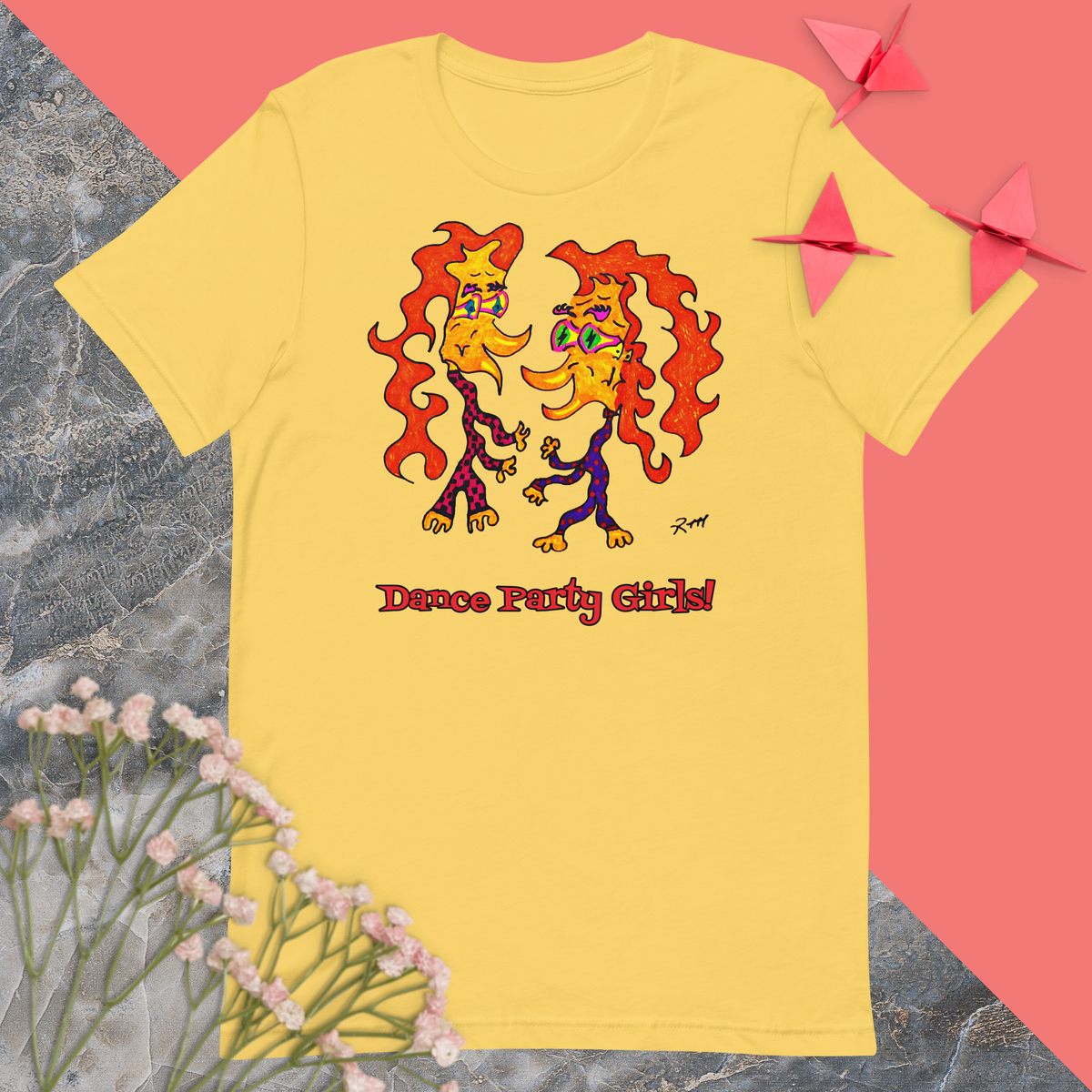 Dance Party Girls! Unisex T-Shirt-Pastel Colors