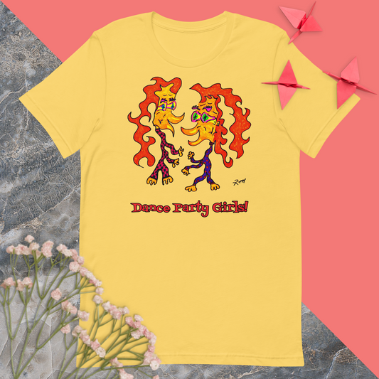 Dance Party Girls! Unisex T-Shirt-Pastel Colors