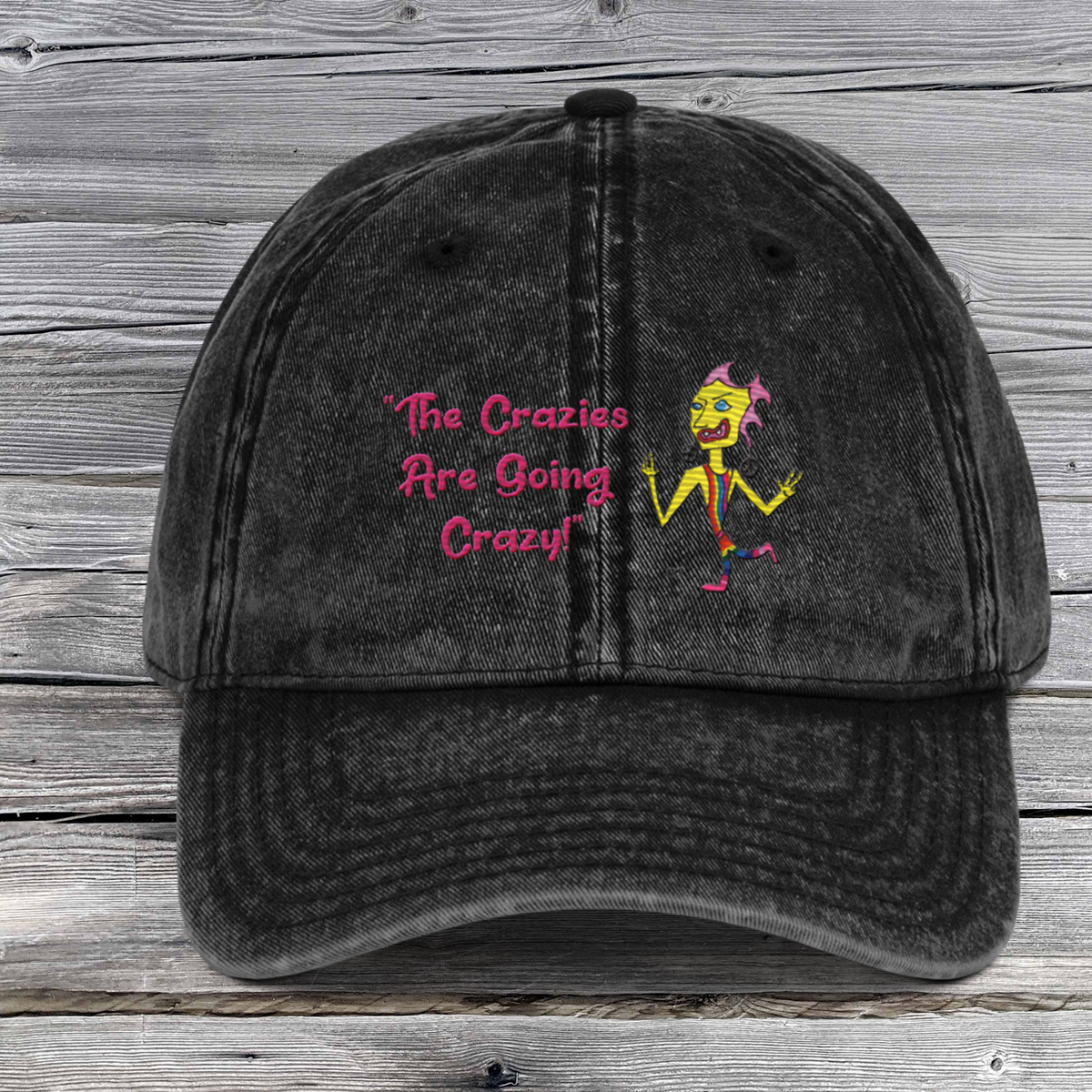 Rainbow Crazy Dance! Vintage Cotton Twill Cap
