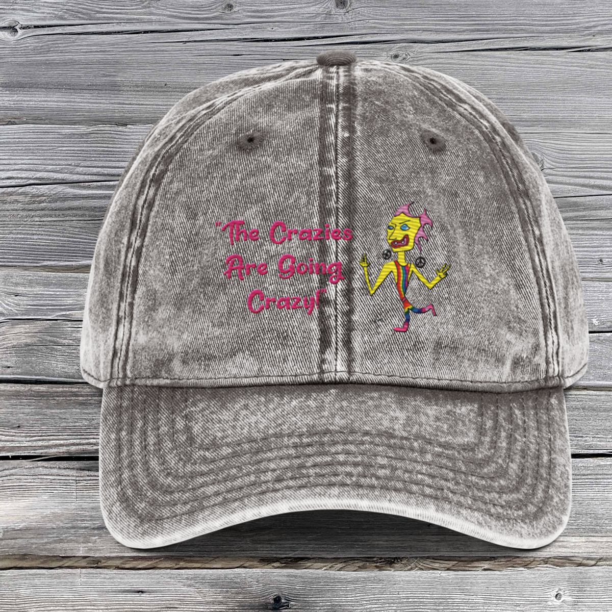 Rainbow Crazy Dance! Vintage Cotton Twill Cap