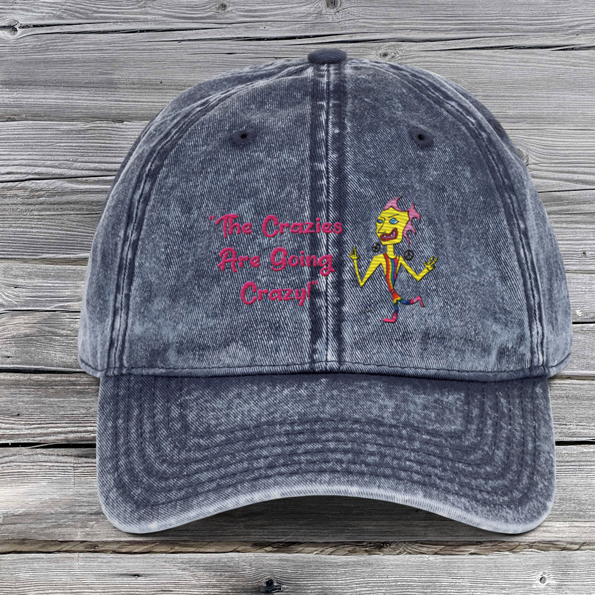 Rainbow Crazy Dance! Vintage Cotton Twill Cap
