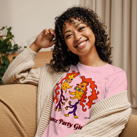 Dance Party Girls! Women's Relaxed T-Shirt