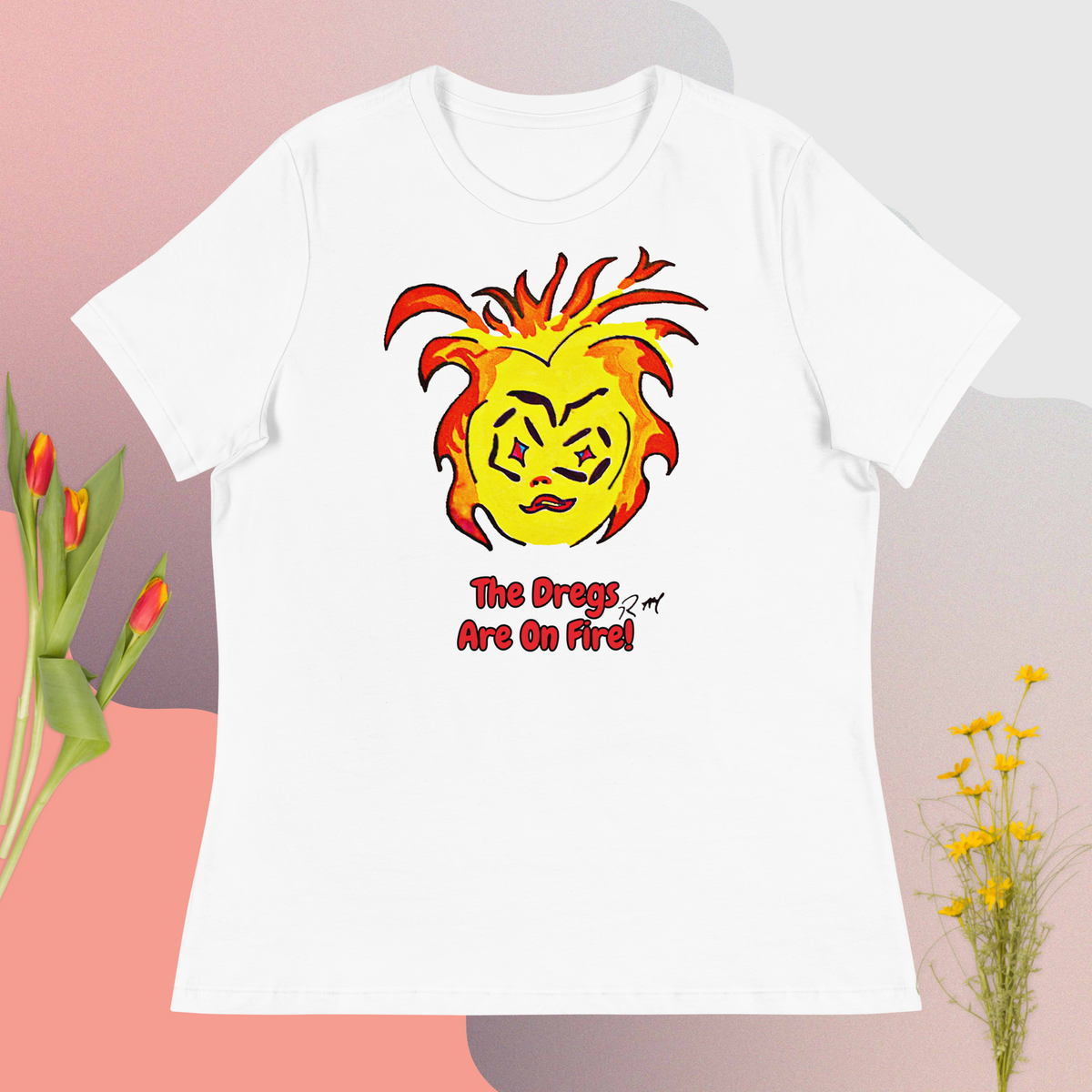 Dregs Are On Fire! Women's Relaxed T-Shirt